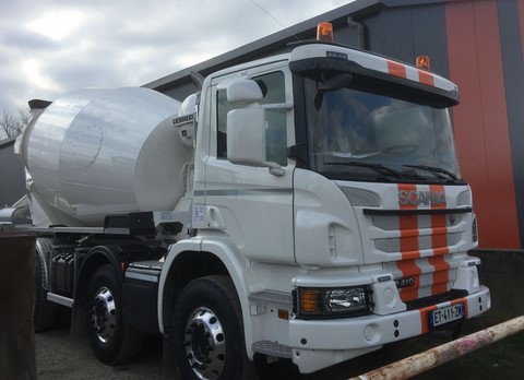 beton camion toupie ciment livraison